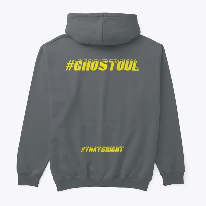 Yellow Ghostoul Glow Hoodie