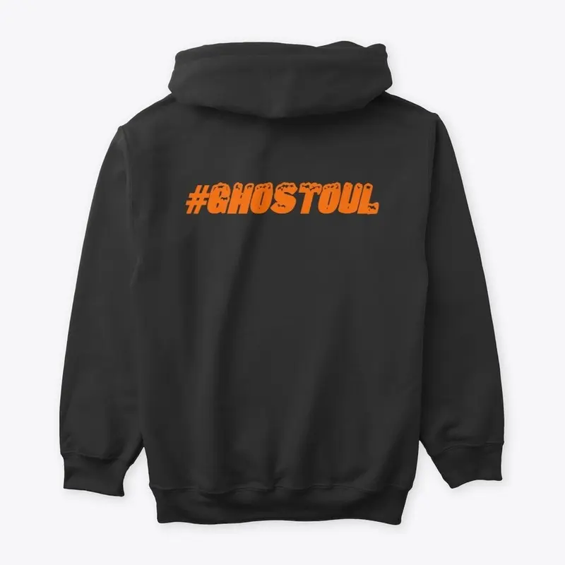 Ghostoul Text print Hoodie