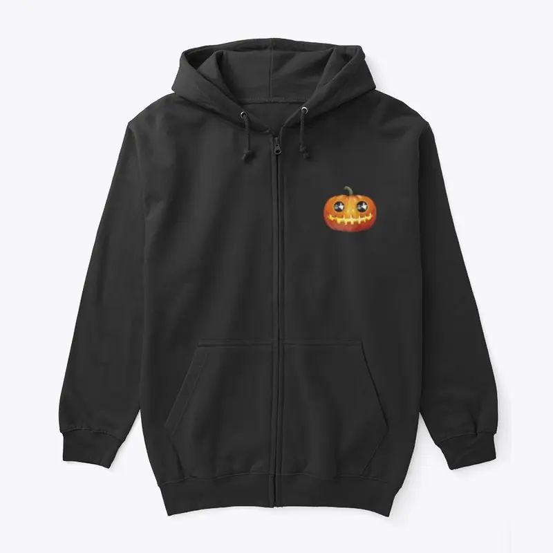 Ghostoul Halloween Zip Hoodie